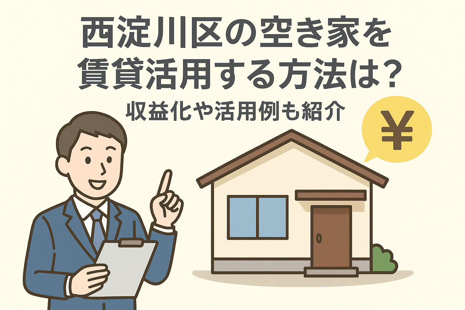 西淀川区の空き家を賃貸活用する方法は？収益化や活用例も紹介の画像