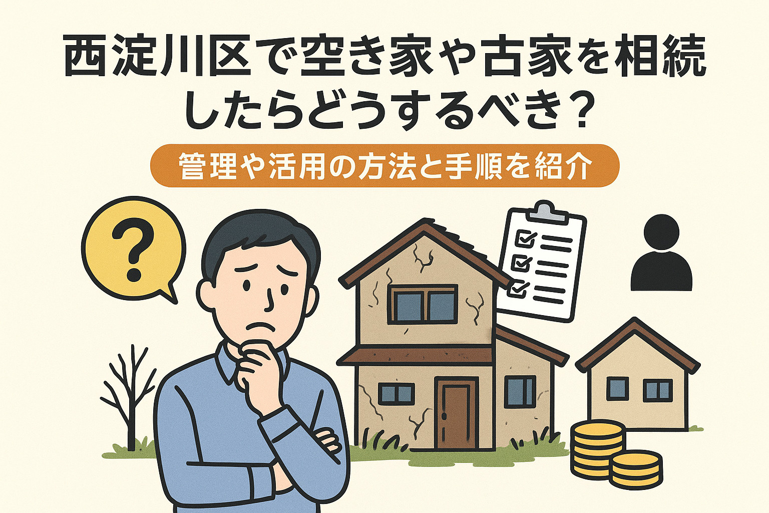 西淀川区で空き家や古家をどうするべき？管理や活用の方法と手順を紹介の画像
