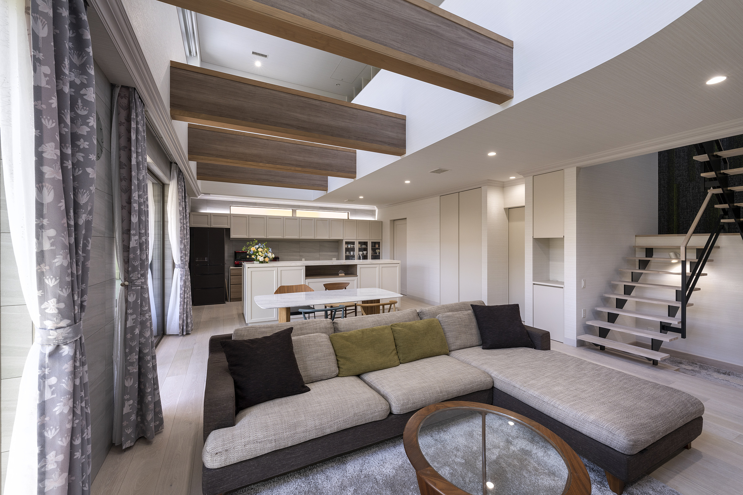 リビング　施工例の画像