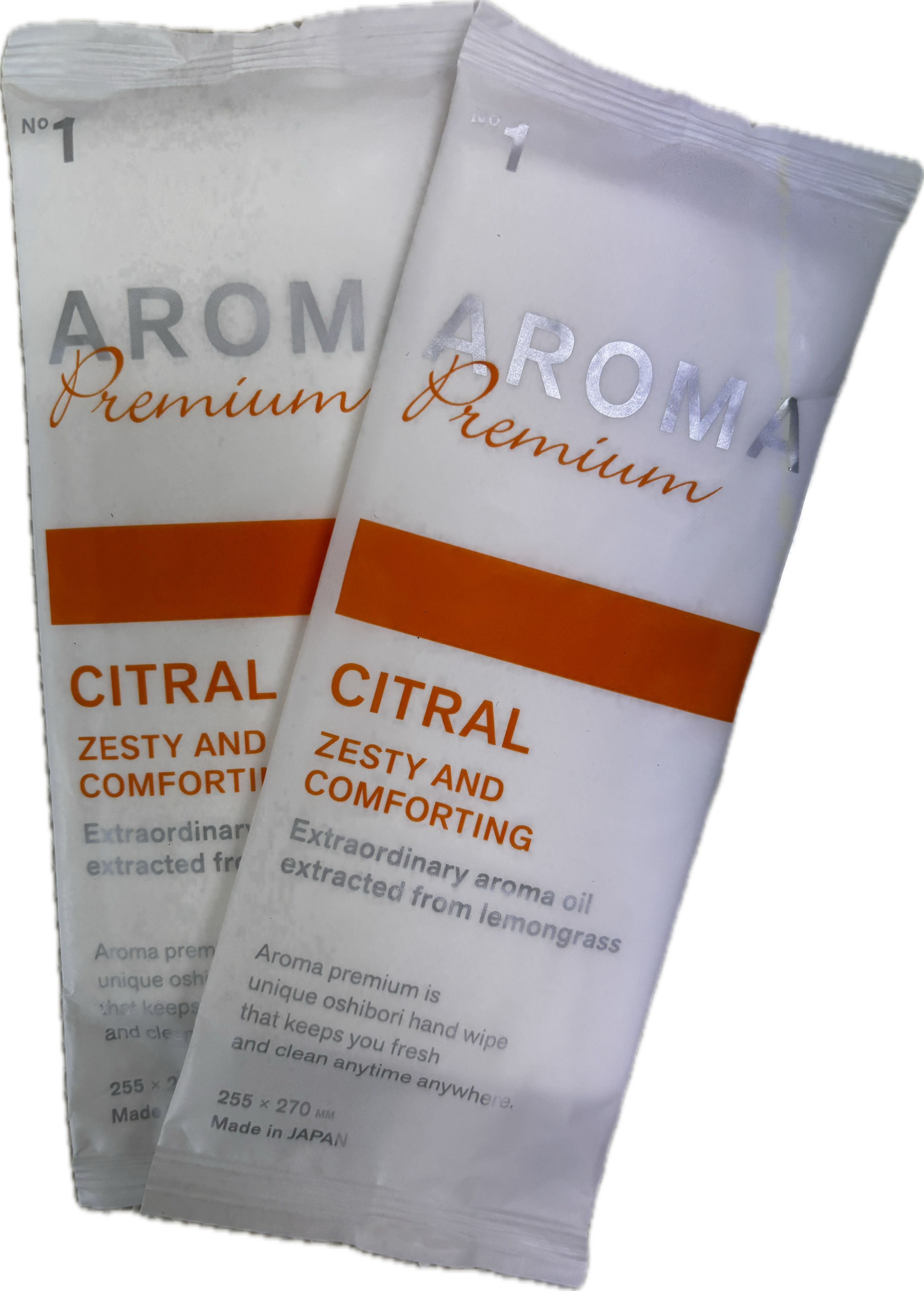 凍ったおしぼり