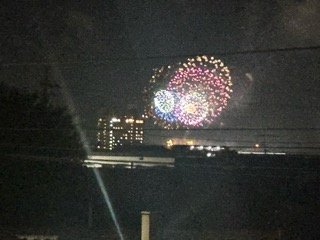 衣浦港まつりの花火の画像