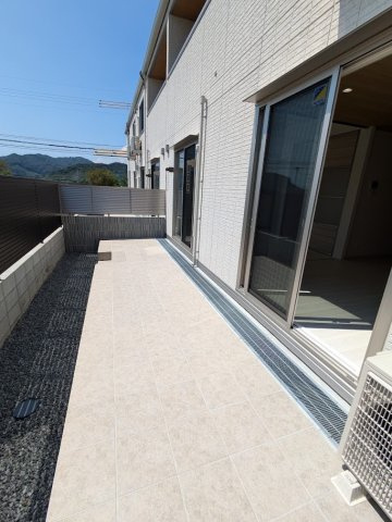 専用庭スペースの写真