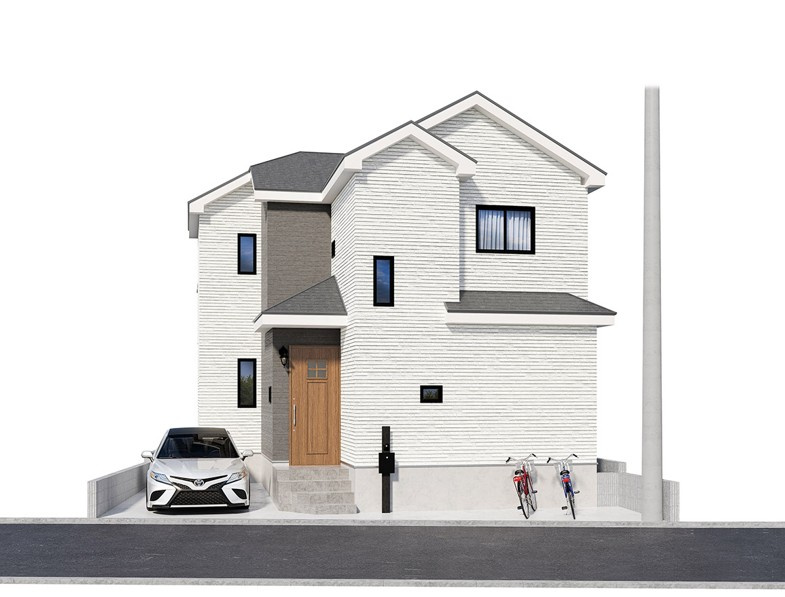 価格改定！草加市新里町　新築戸建　限定1邸の画像