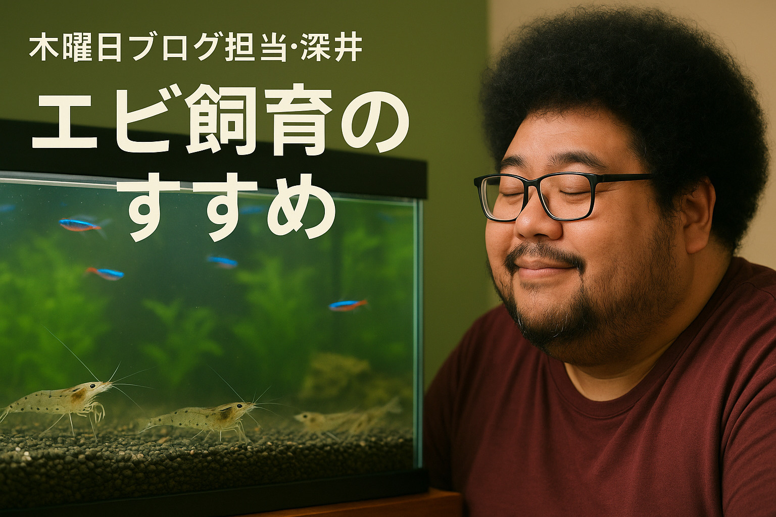 エビ飼育のすすめの画像