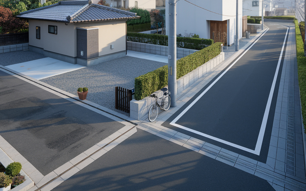 私道と公道の違いはどこにある？不動産購入や建築基準法で押さえる道路の基本の画像