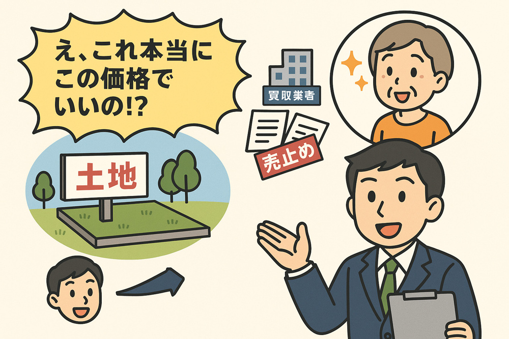 人気エリアの土地が一瞬で売り止め!? 値付けって大事です。の画像