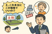 
人気エリアの土地が一瞬で売り止め!? 値付けって大事です。
