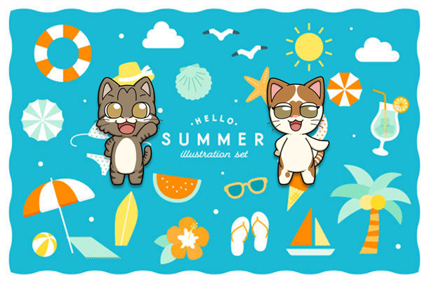 夏季休暇のお知らせの画像