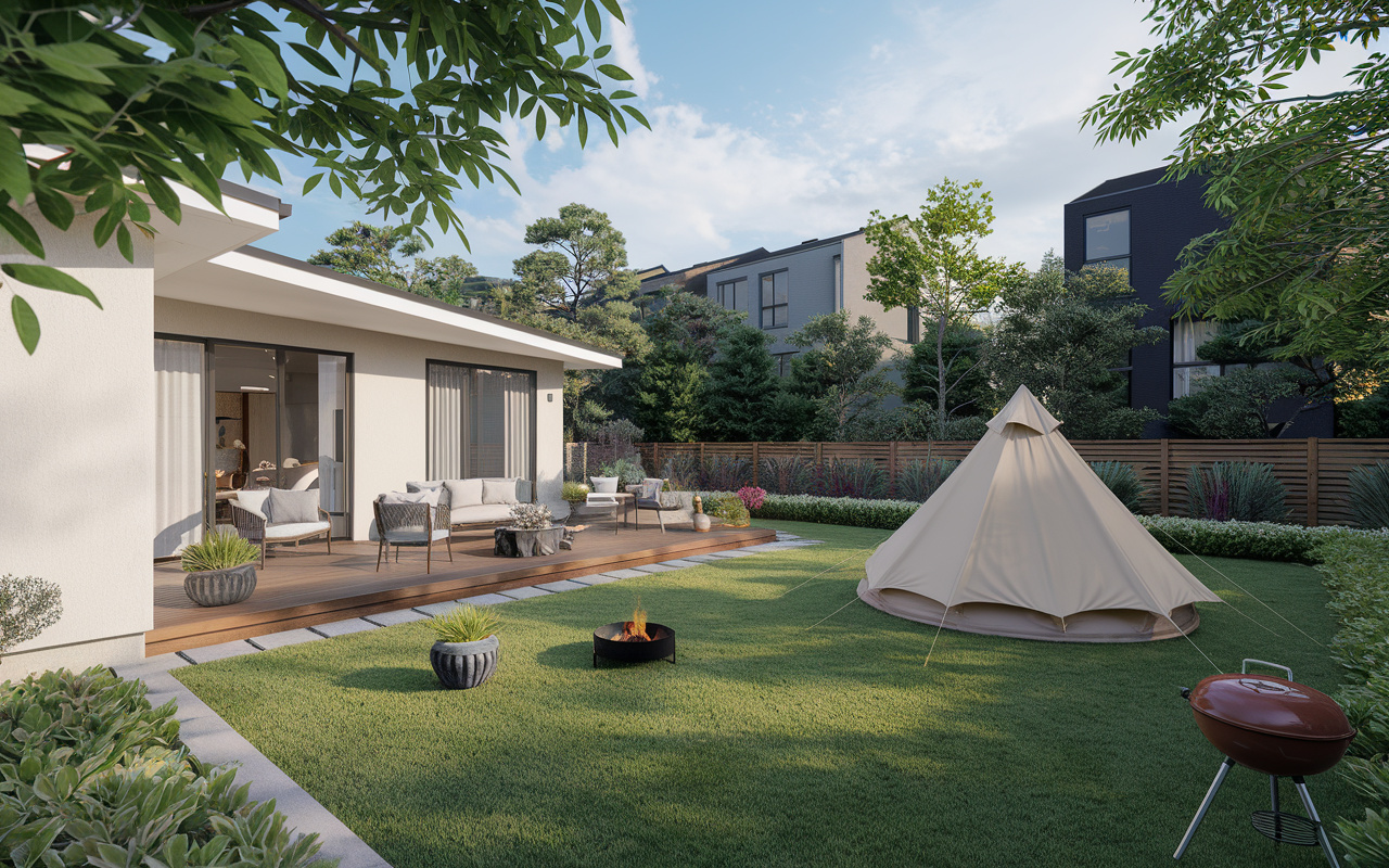 戸建てでグランピングを始める方法は?費用や庭づくりのコツも紹介の画像