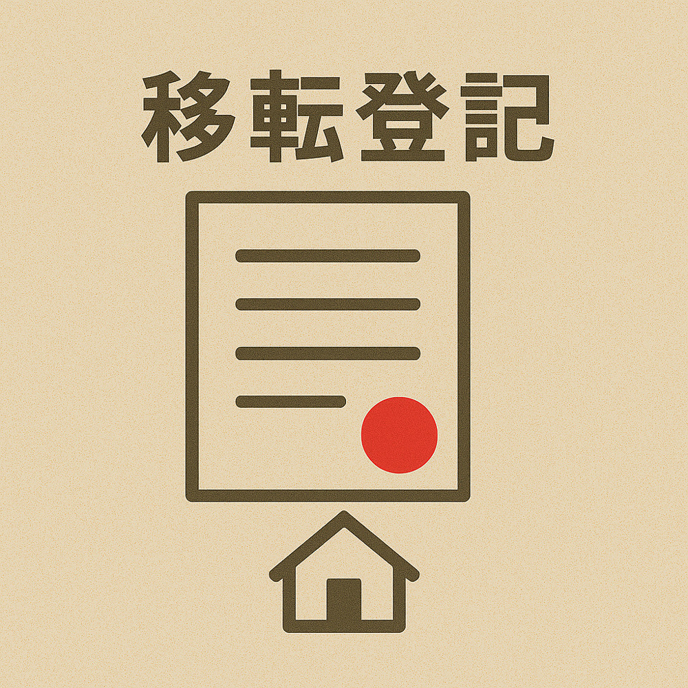 移転登記の画像