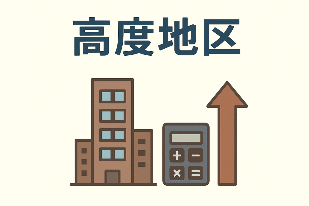 高度地区の画像