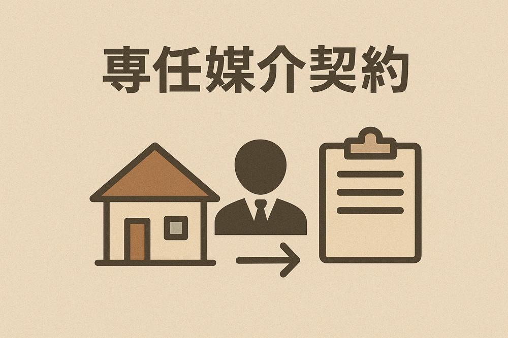専任媒介契約の画像