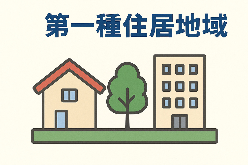 第一種住居地域の画像