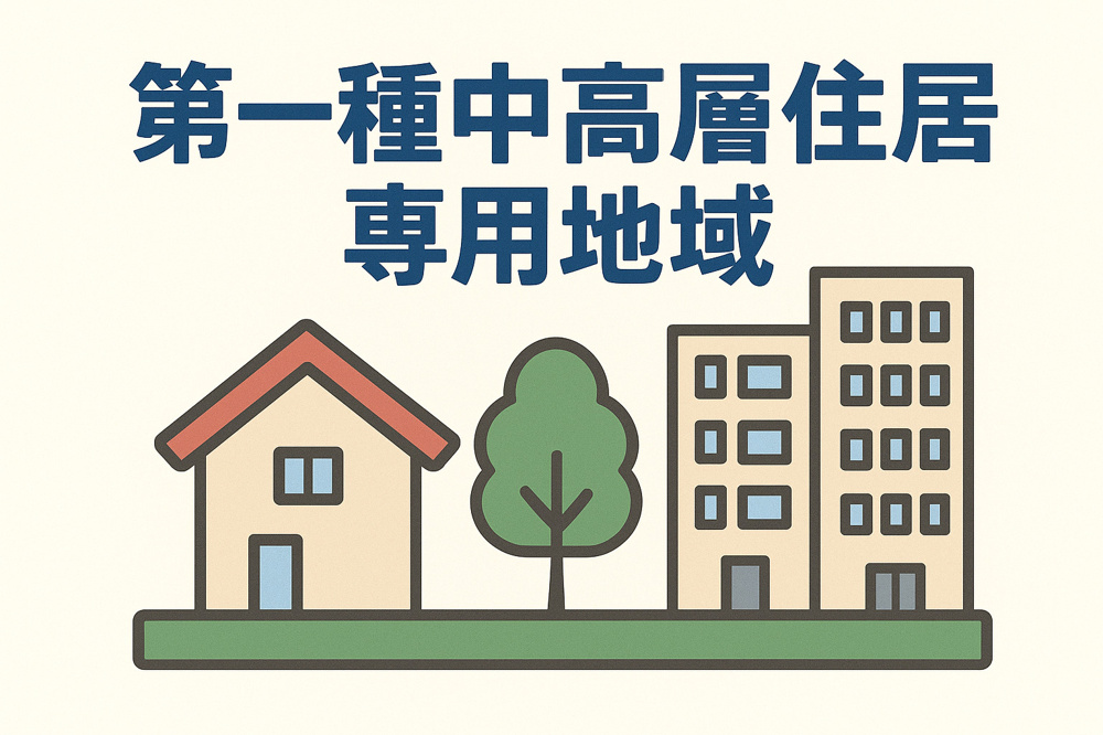 第一種中高層住居専用地域の画像