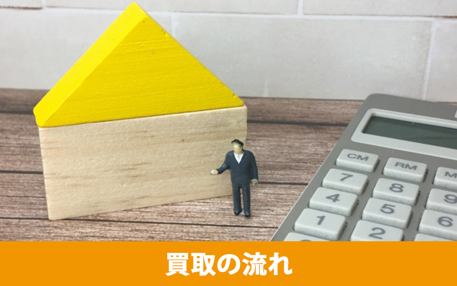 不動産の買取を利用する際の流れ