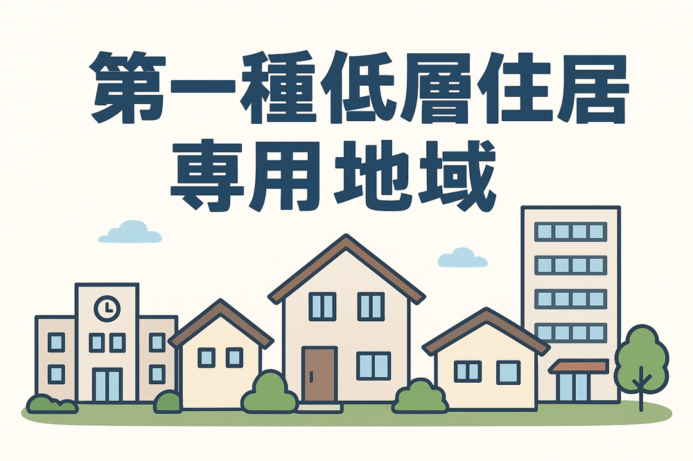 第一種低層住居専用地域の画像