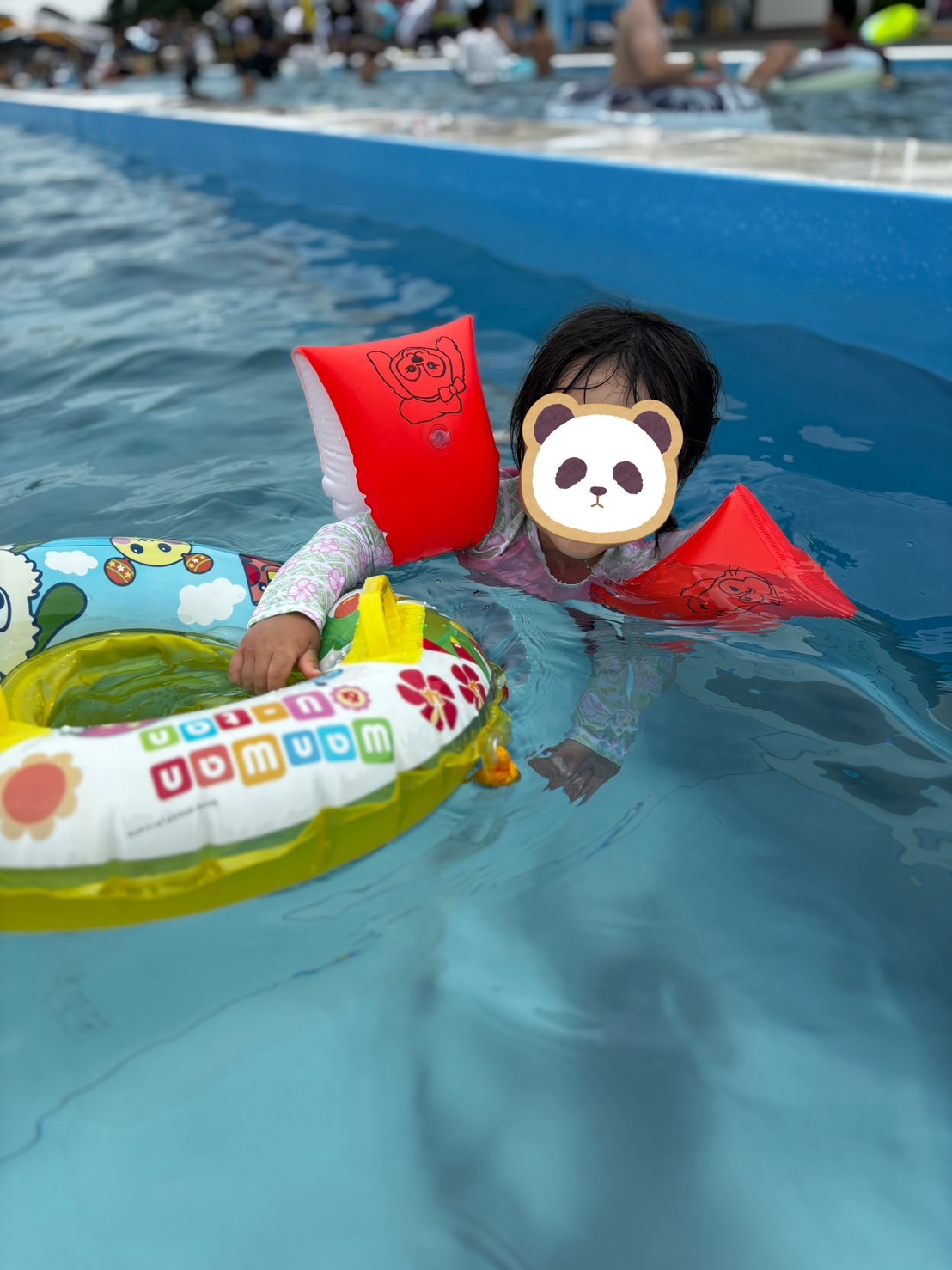 東武動物公園スーパープールへ♪の画像