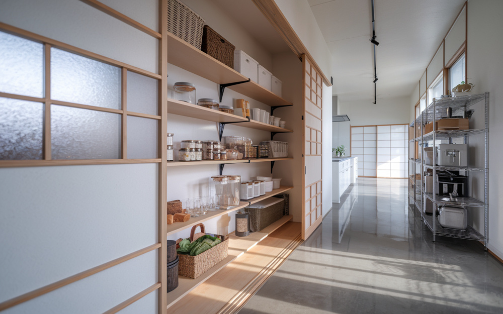 パントリーの使い方で迷っていませんか？快適な収納アイデアもご紹介の画像