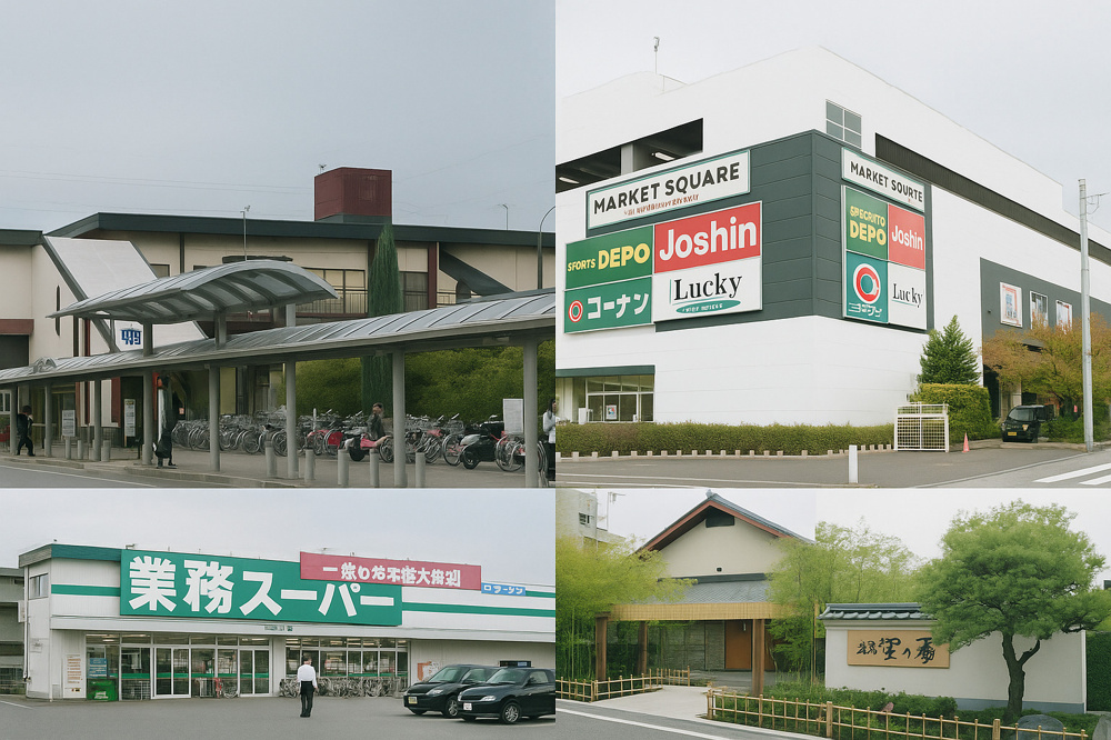 JR中山寺駅周辺の紹介の画像