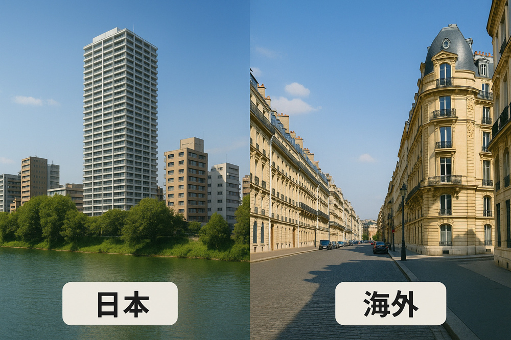 日本と海外の不動産の違いとは？の画像