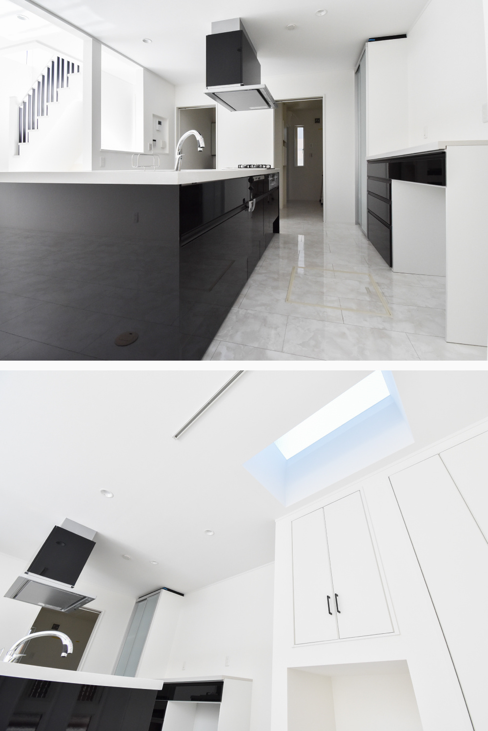 アイランドキッチン・トップライト