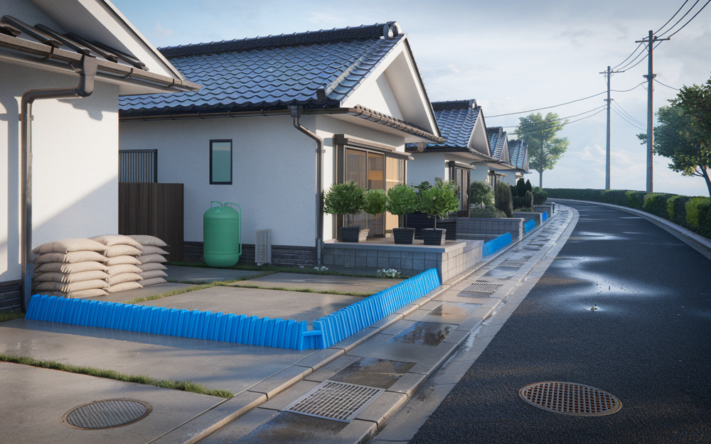 戸建の大雨被害防止策はどうする？自宅でできる対策例を紹介の画像