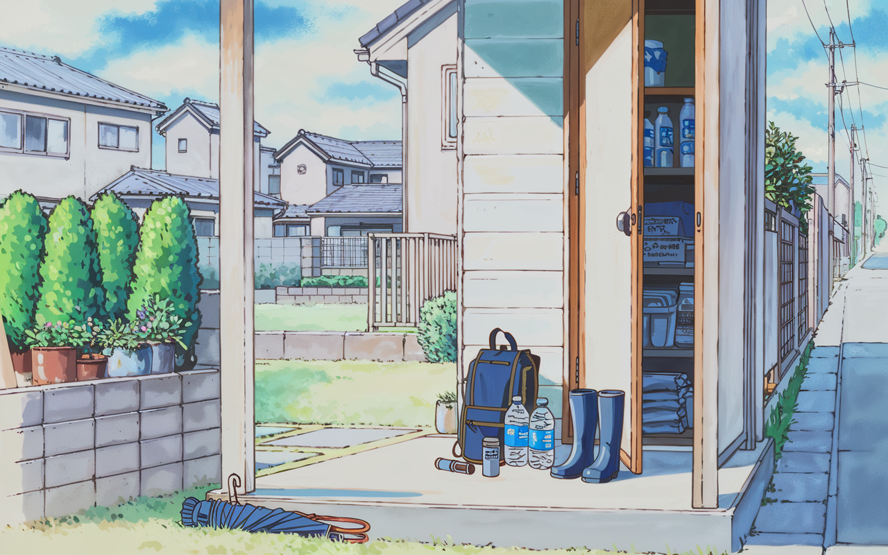 戸建で災害時に役立つ避難グッズは何?自宅の防災対策や準備方法も紹介の画像