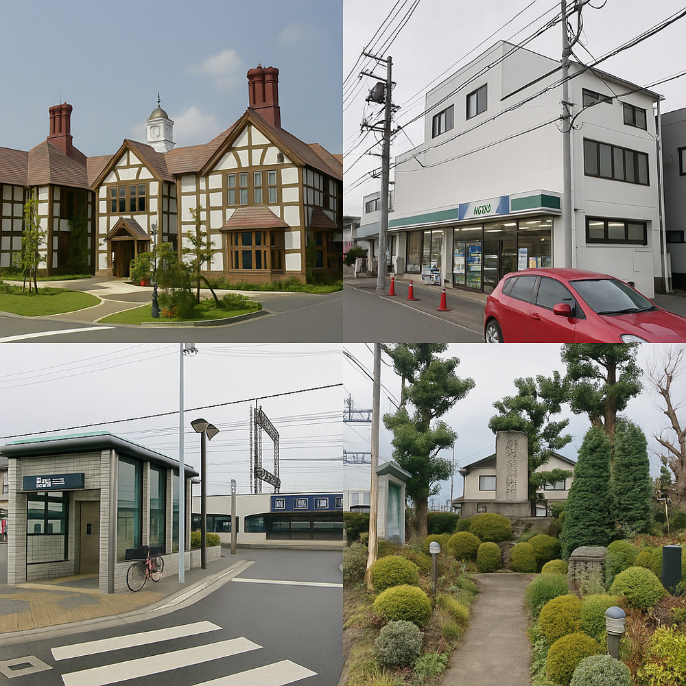 阪急宝塚線山本駅周辺情報の画像