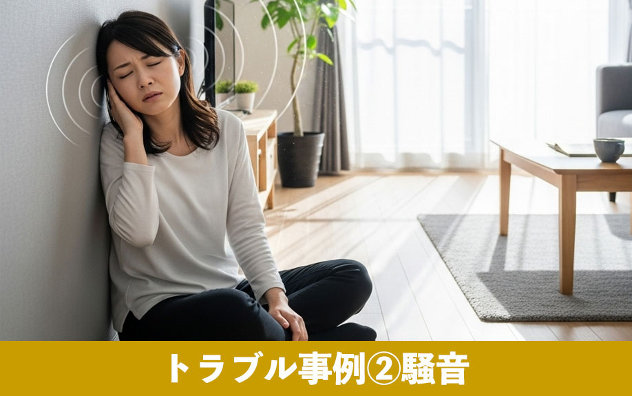 賃貸経営で注意したいトラブル事例②騒音