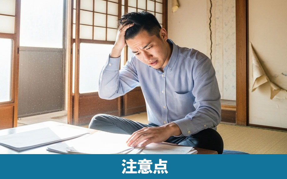 空き家を活用してビジネスをおこなう際の注意点