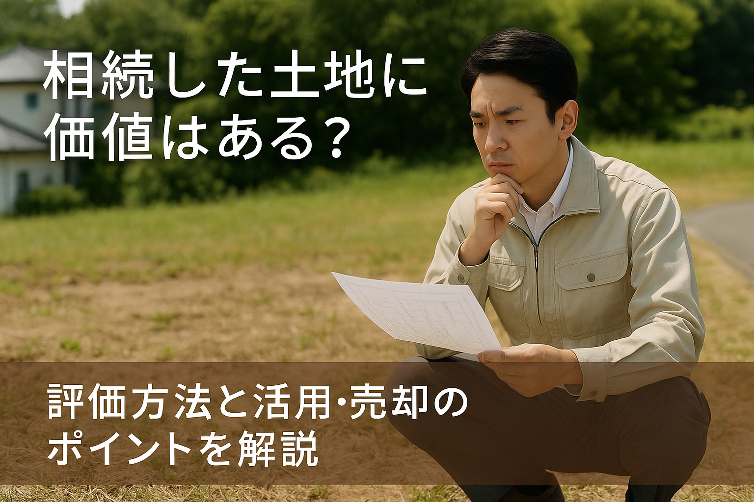 相続した土地に価値はある?評価方法と活用・売却のポイントを解説の画像
