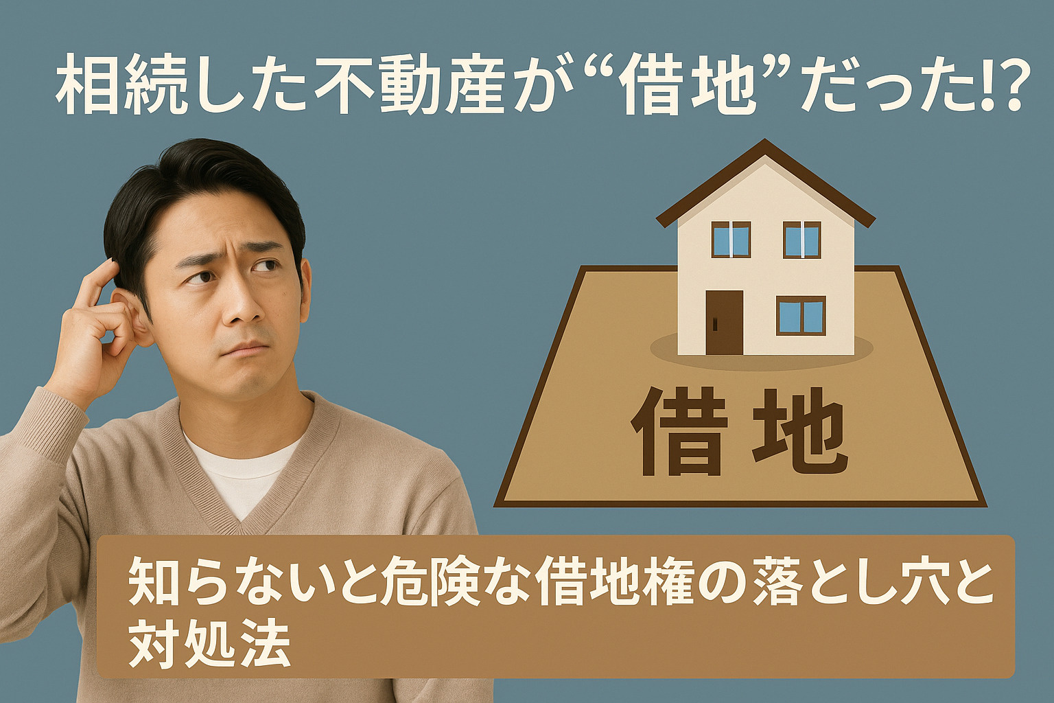 「相続した不動産が“借地”だった!? 知らないと危険な借地権の落とし穴と対処法」の画像