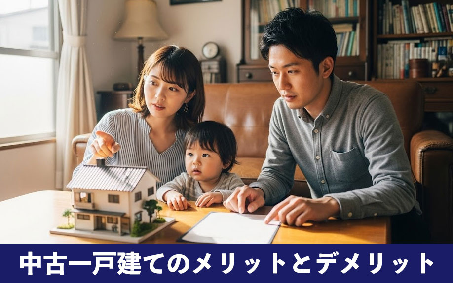 中古一戸建てのメリットとデメリット