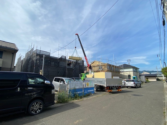 新築「Lavender」工事が着々と進んでいますの画像