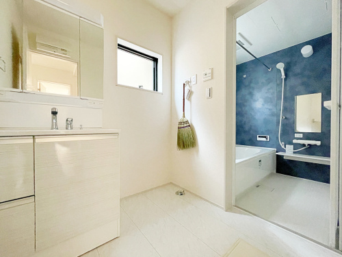 おかえり動線が身につく洗面室