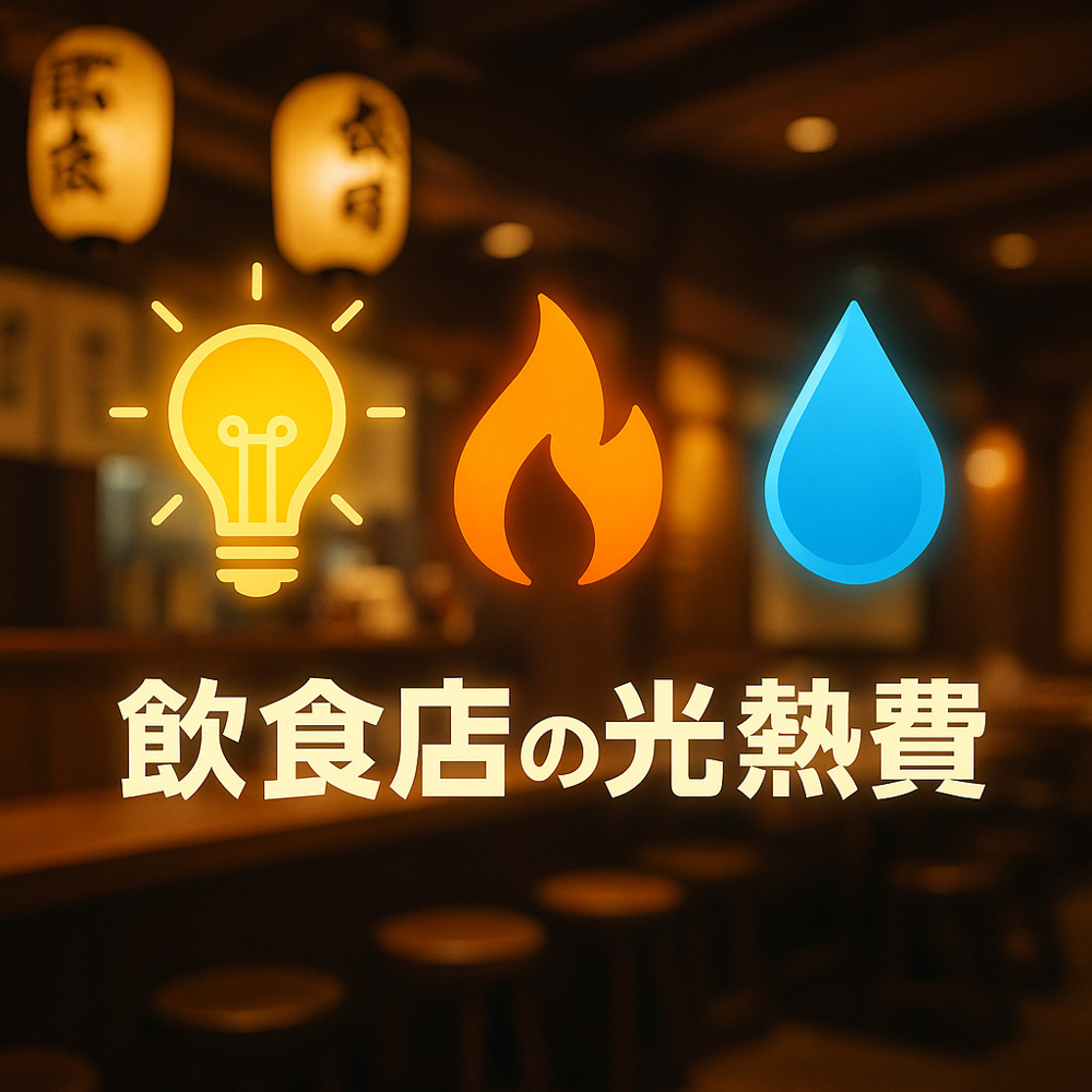 飲食店の光熱費っていくら？10坪居酒屋の気になる電気・ガス・水道代の画像