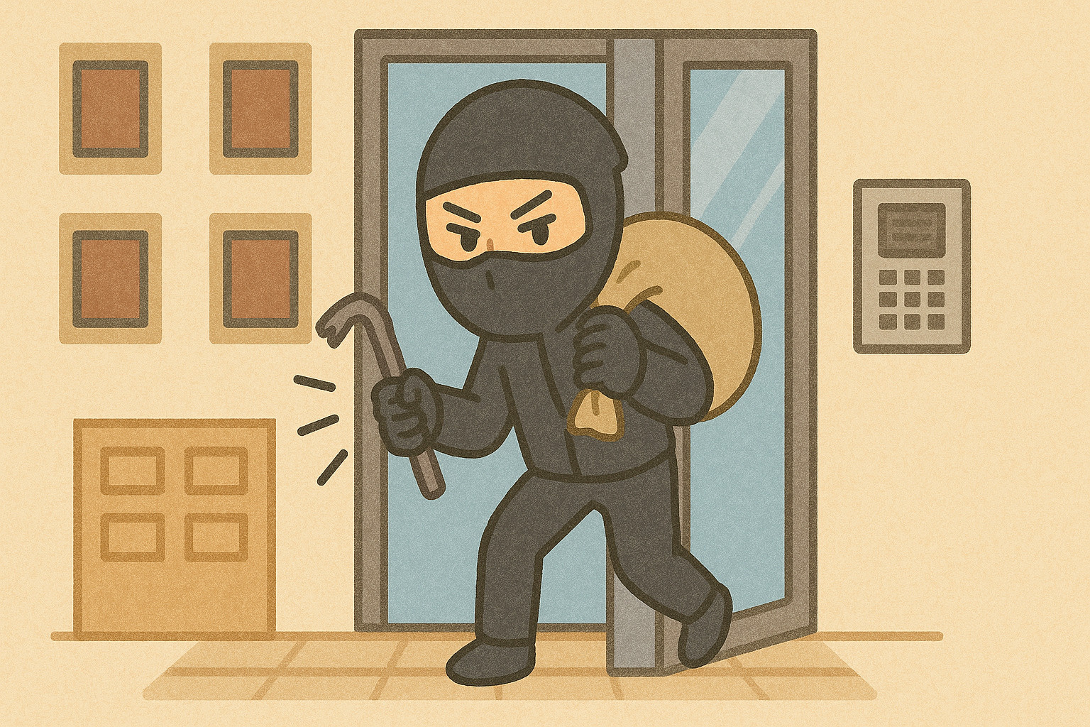 【マンション居住者必見】オートロックにを破って侵入する不審者対策を解説！の画像