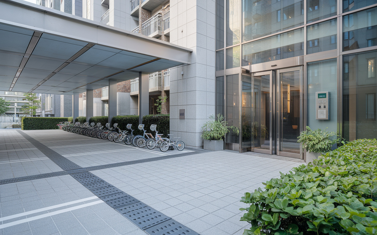 中央区で家族に便利な不動産を探すなら？駐輪場やベビーカー置き場の選び方も解説の画像