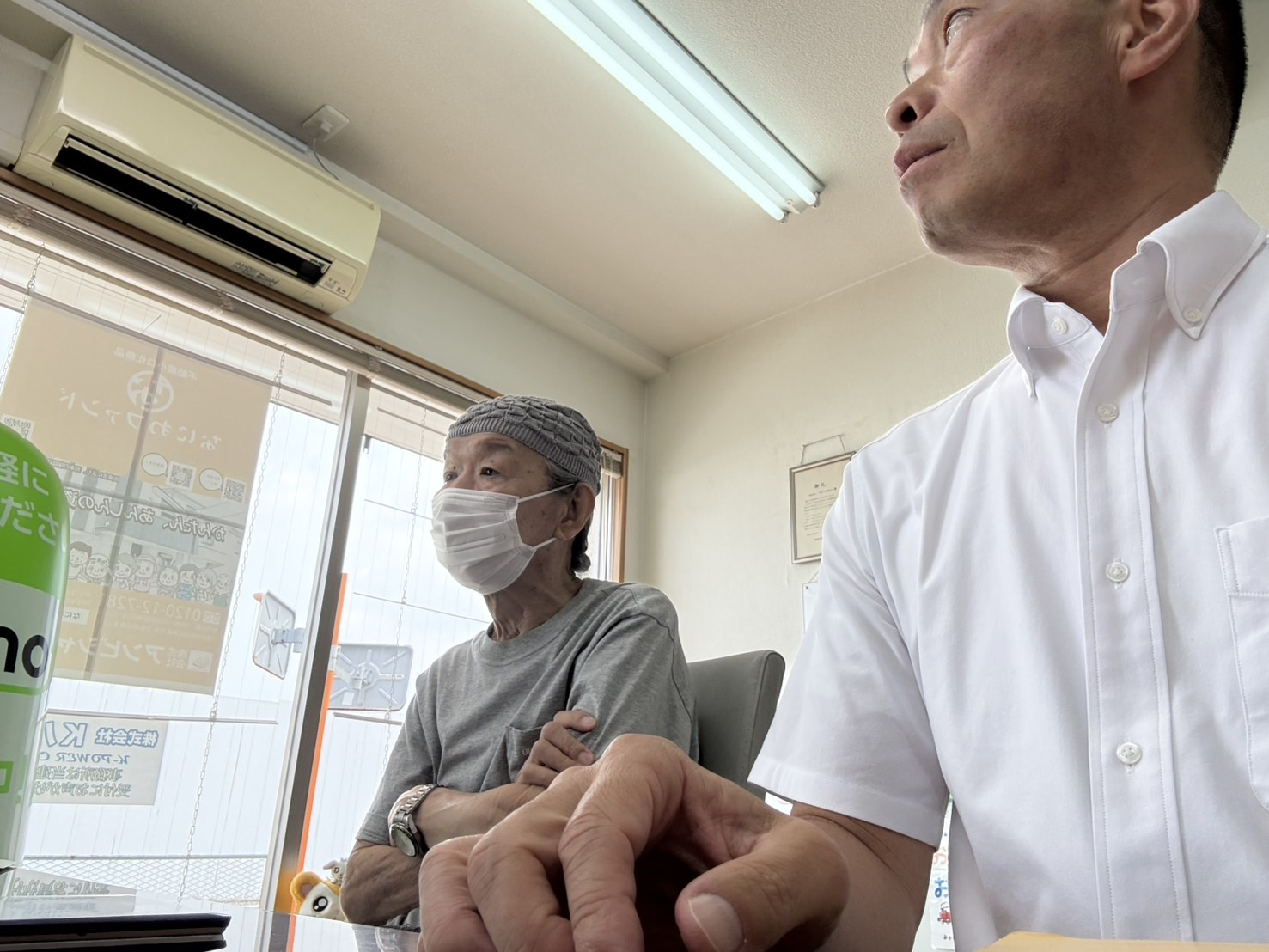 8時30分にお迎えに行って残金決済・引渡し無事終了しました!の画像