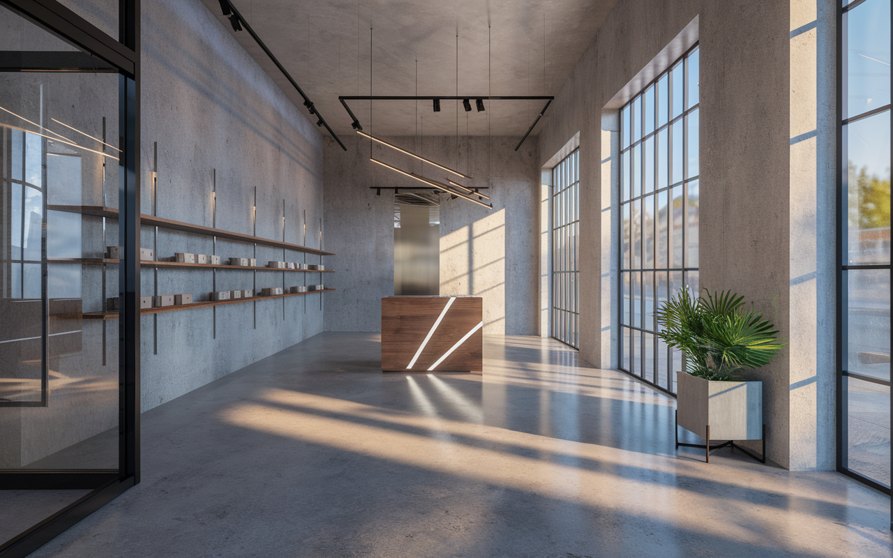 店舗の内装にコンクリート打ちっぱなしはおすすめ？魅力や注意点を解説の画像