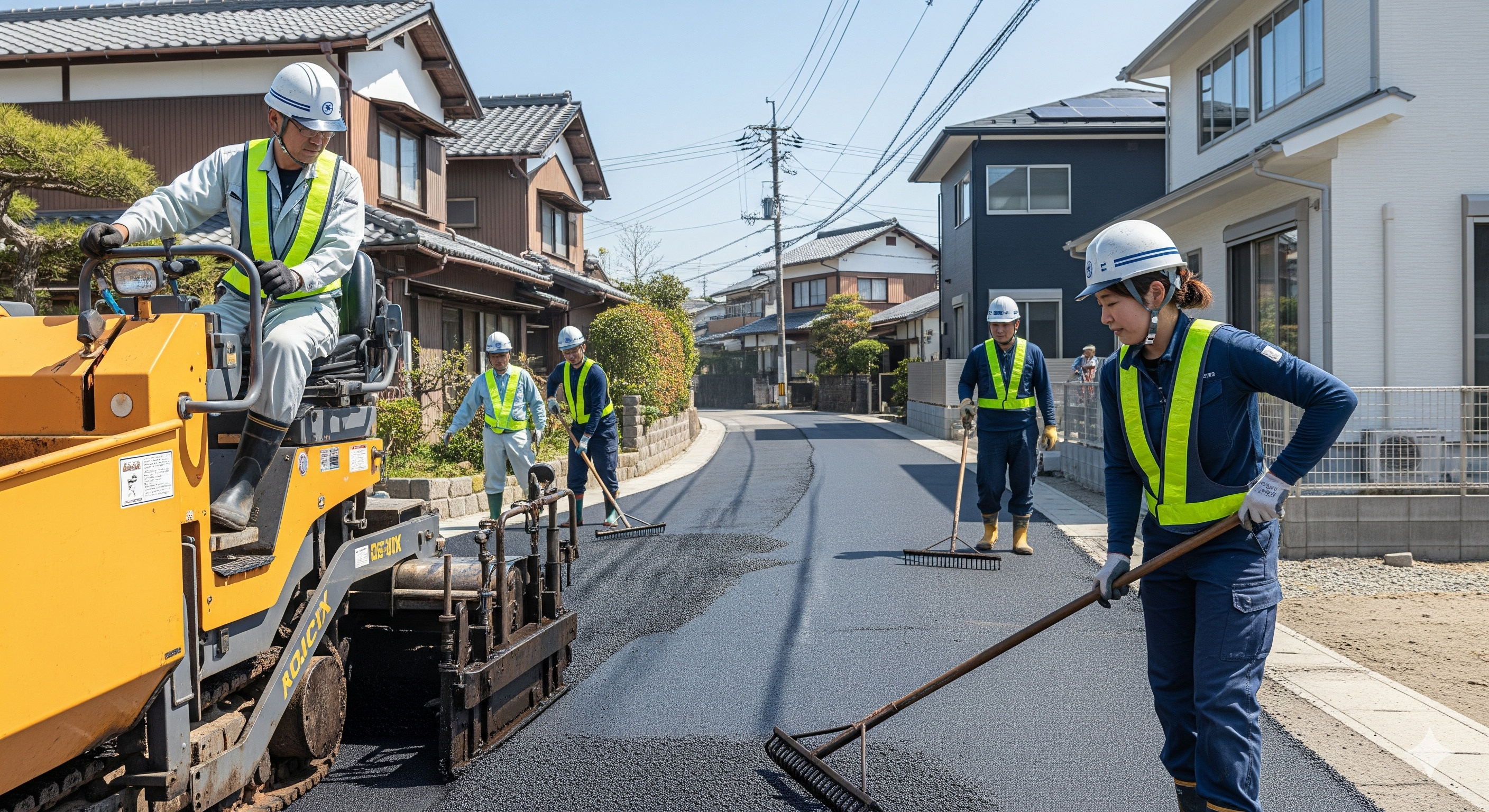 持合いの私道をアスファルト舗装をしたい。近隣の同意はどこまで必要か？？の画像