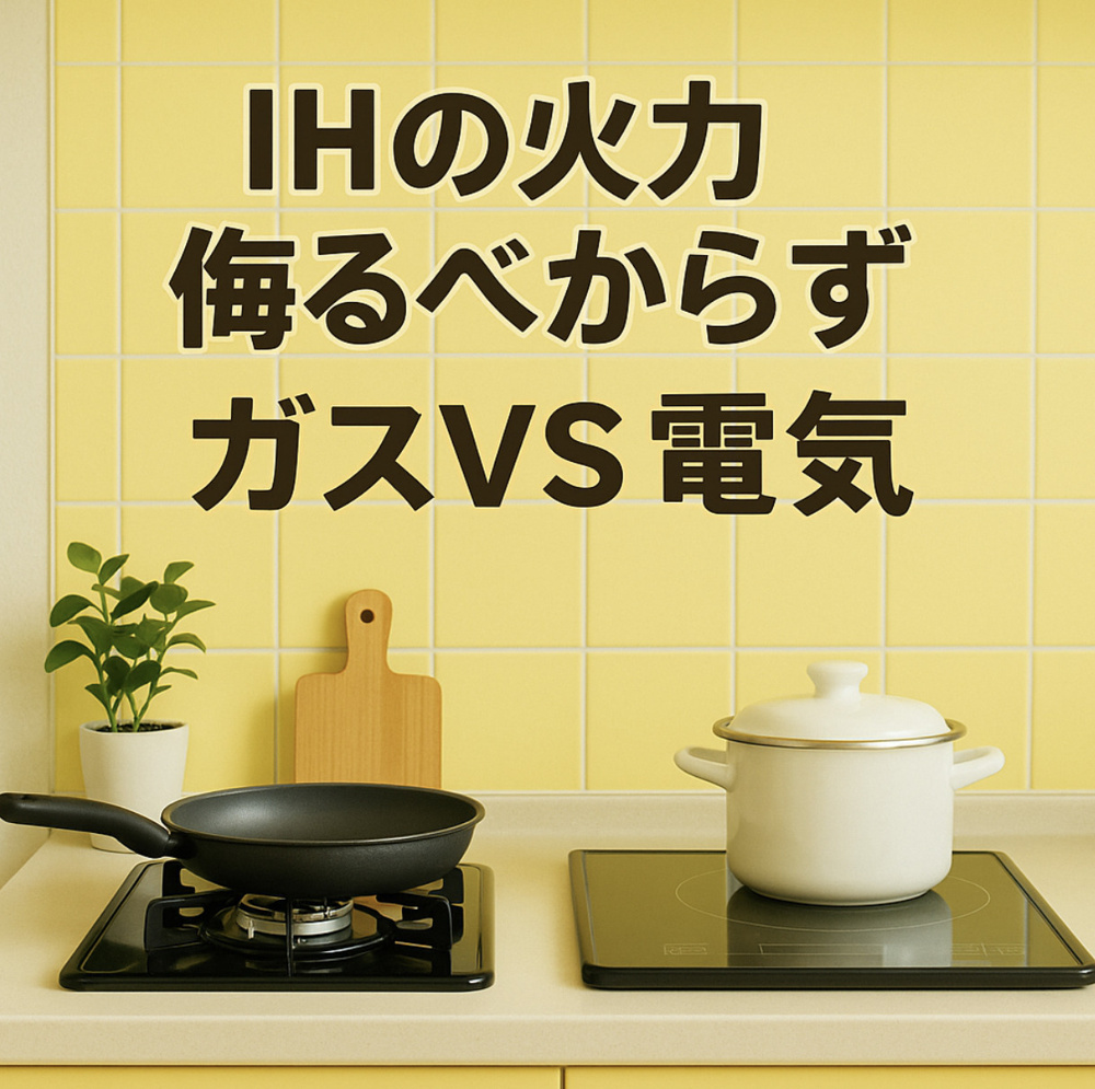 IHの火力侮るべからず~ガスVS電気の画像