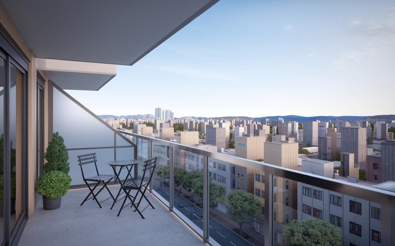 中央区で不動産を探すファミリー必見！ベランダの眺望と開放感を賃貸で手に入れるコツの画像