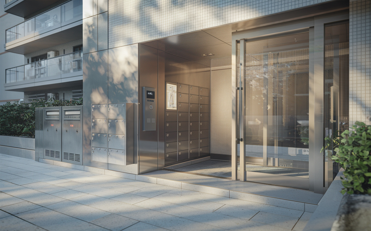 中央区で不動産を探すなら宅配ボックスが便利！ファミリー向けの荷物受け取りも快適にの画像