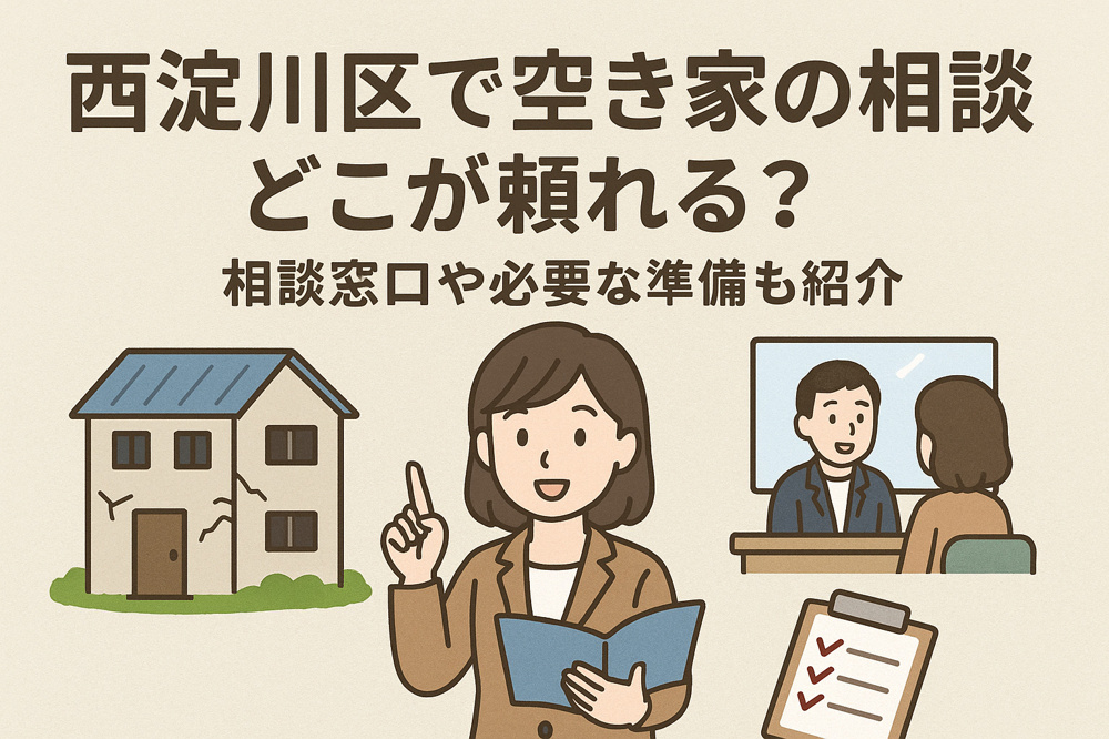 西淀川区で空き家の相談はどこが頼れる？相談窓口や必要な準備も紹介の画像