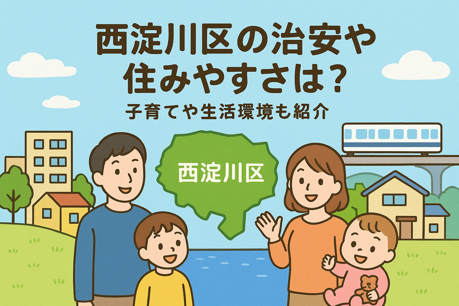 西淀川区の治安や住みやすさは？子育てや生活環境も紹介の画像