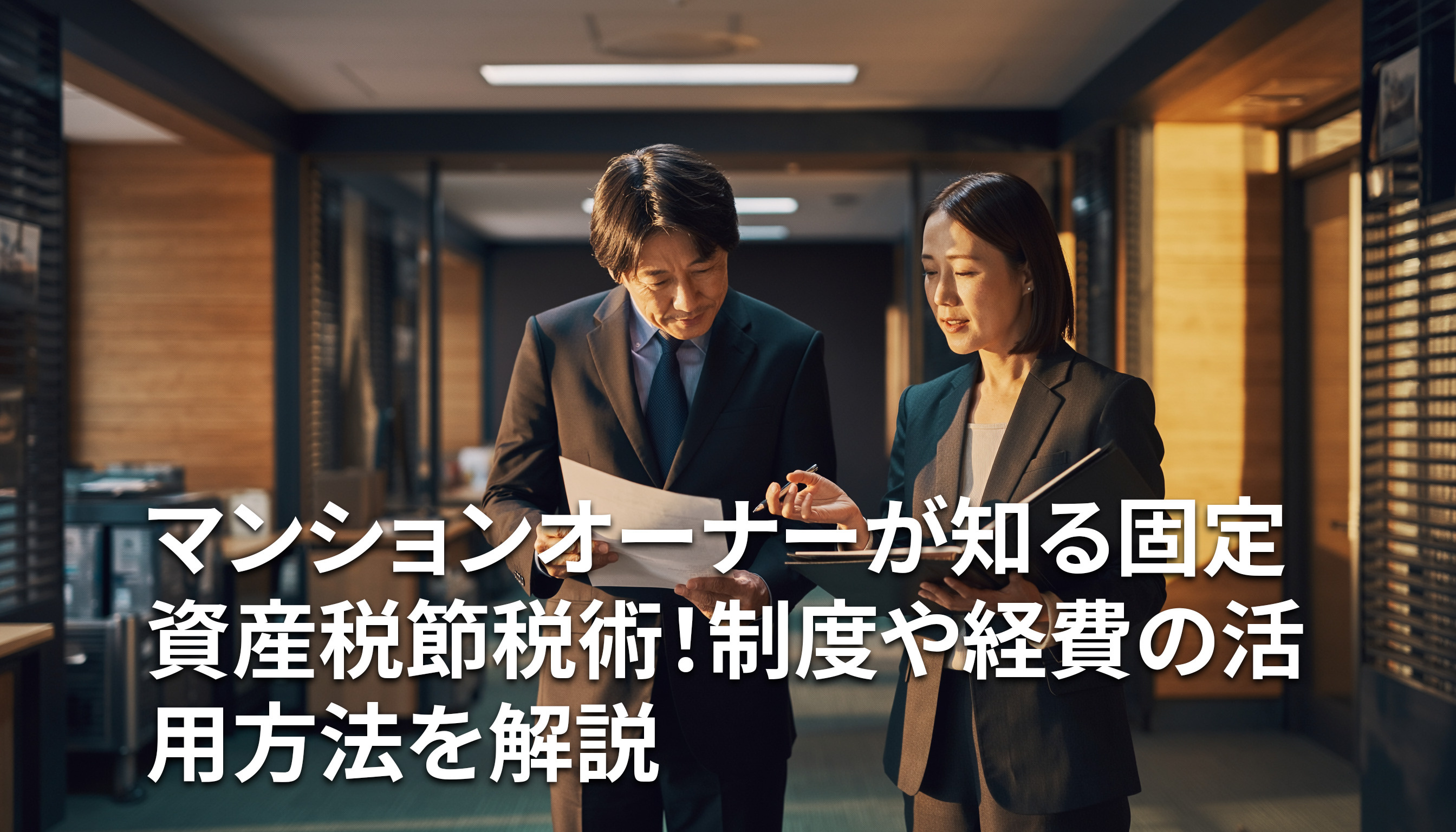 マンションオーナーが知る固定資産税節税術！制度や経費の活用方法を解説の画像
