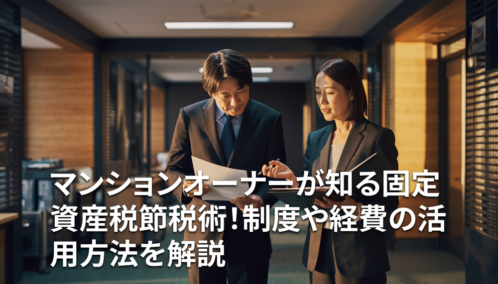 マンションオーナーが知る固定資産税節税術！制度や経費の活用方法を解説の画像