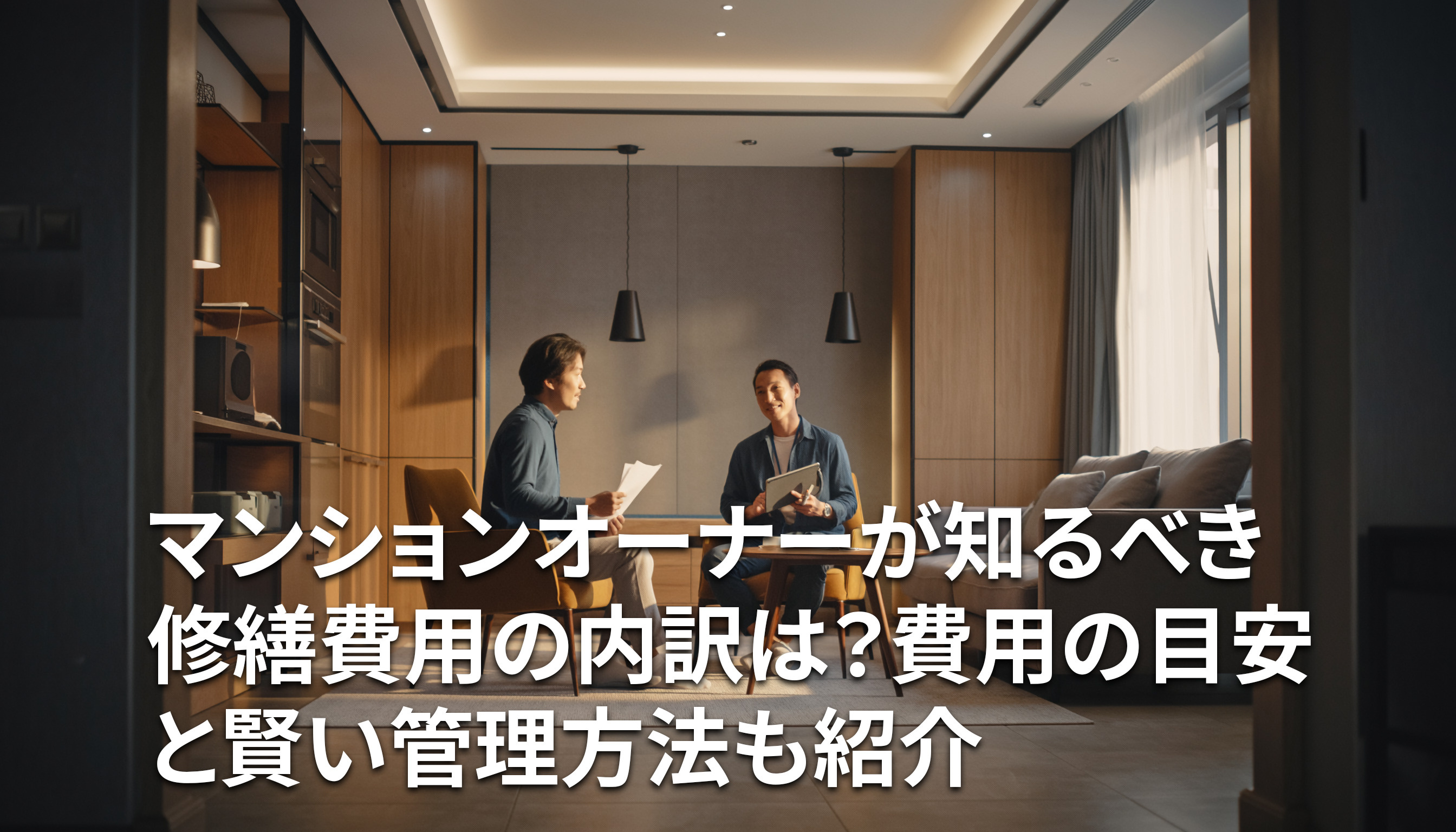 マンションオーナーが知るべき修繕費用の内訳は？費用の目安と賢い管理方法も紹介の画像