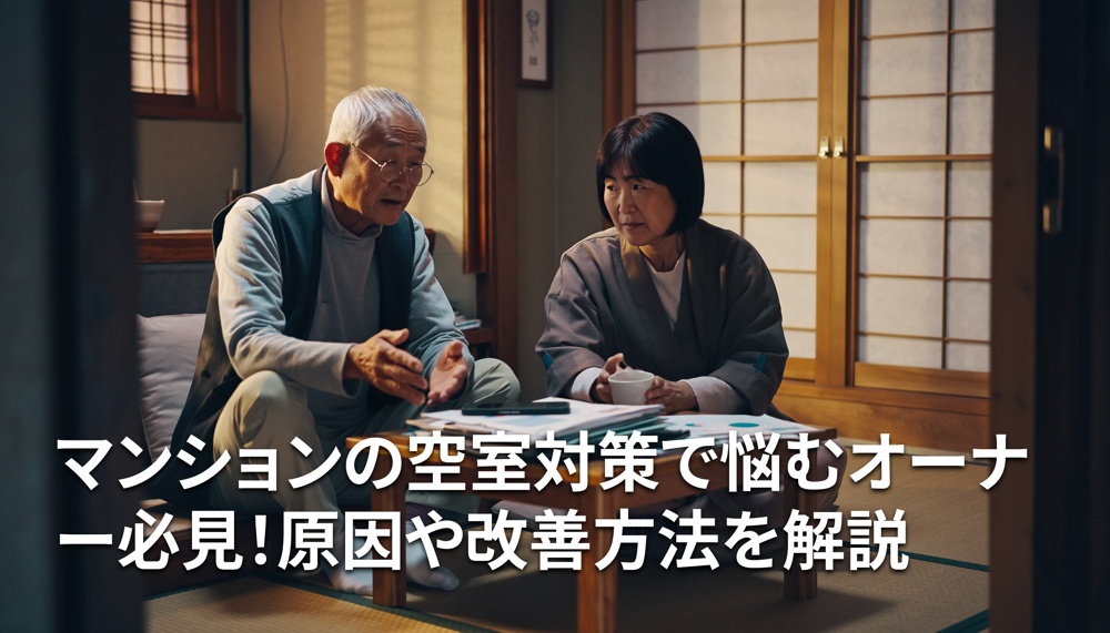 マンションの空室対策で悩むオーナー必見！原因や改善方法を解説の画像